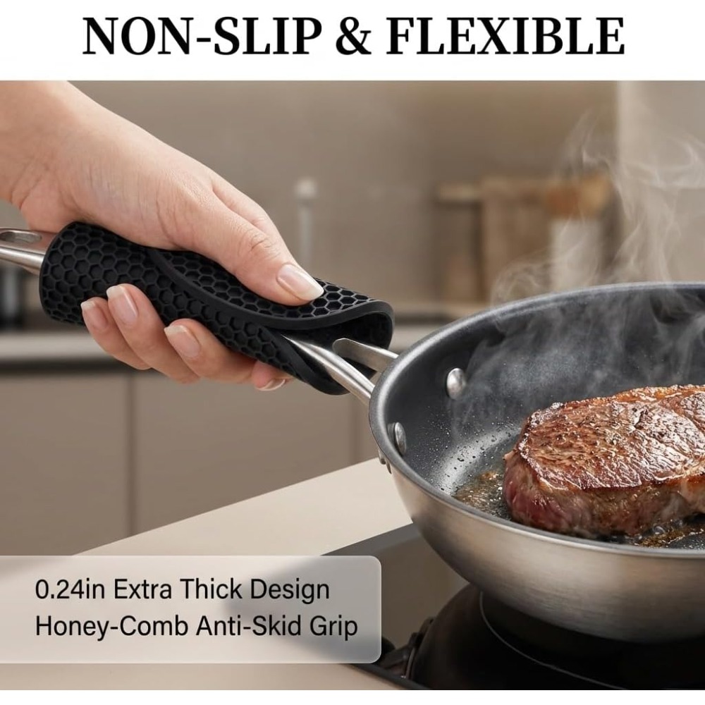 Heat-Resistant Silicone Trivet - Kitchen Baking Set ulasan dan harga