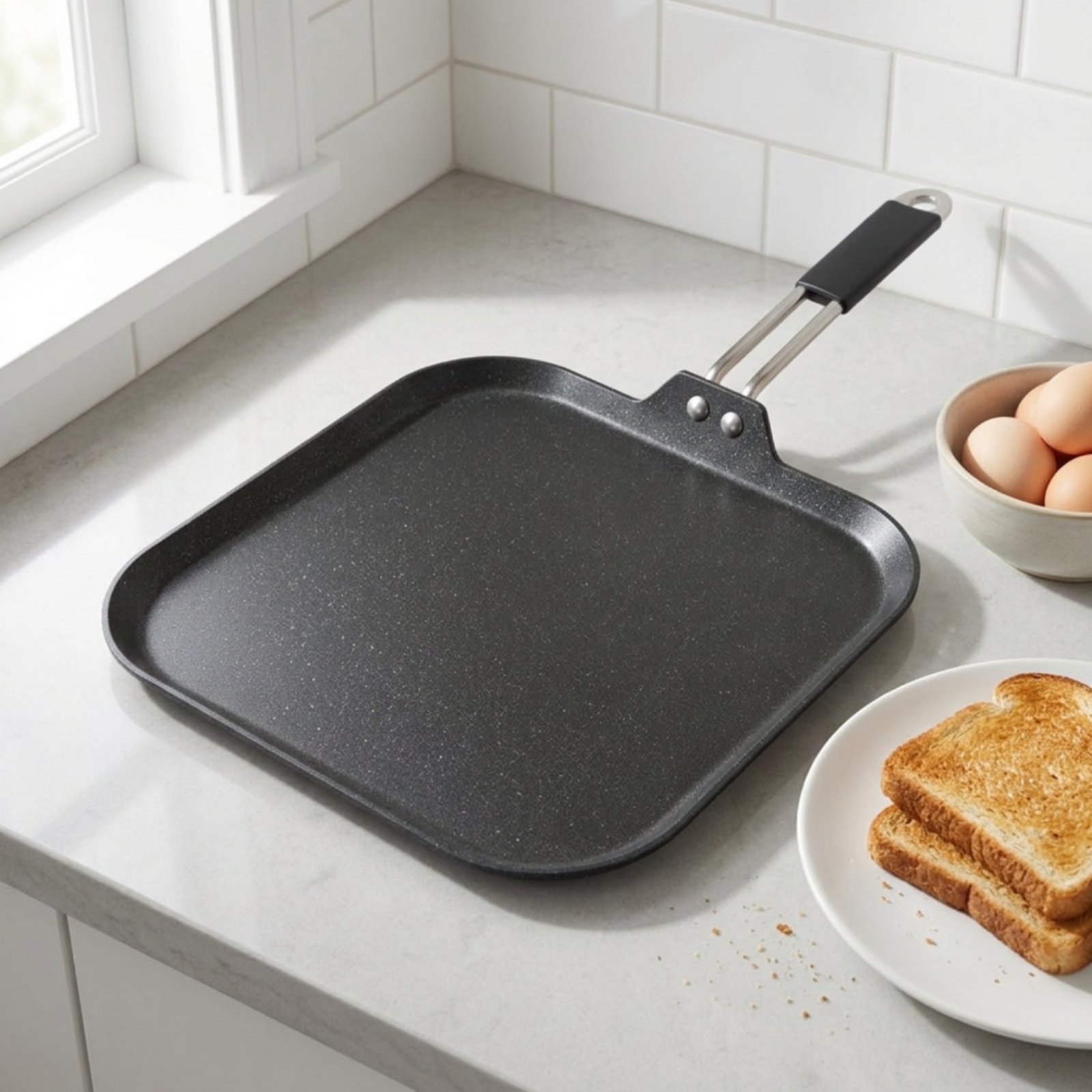 Baking Pan with Handle Versati - Kitchen Baking Tray ulasan dan harga