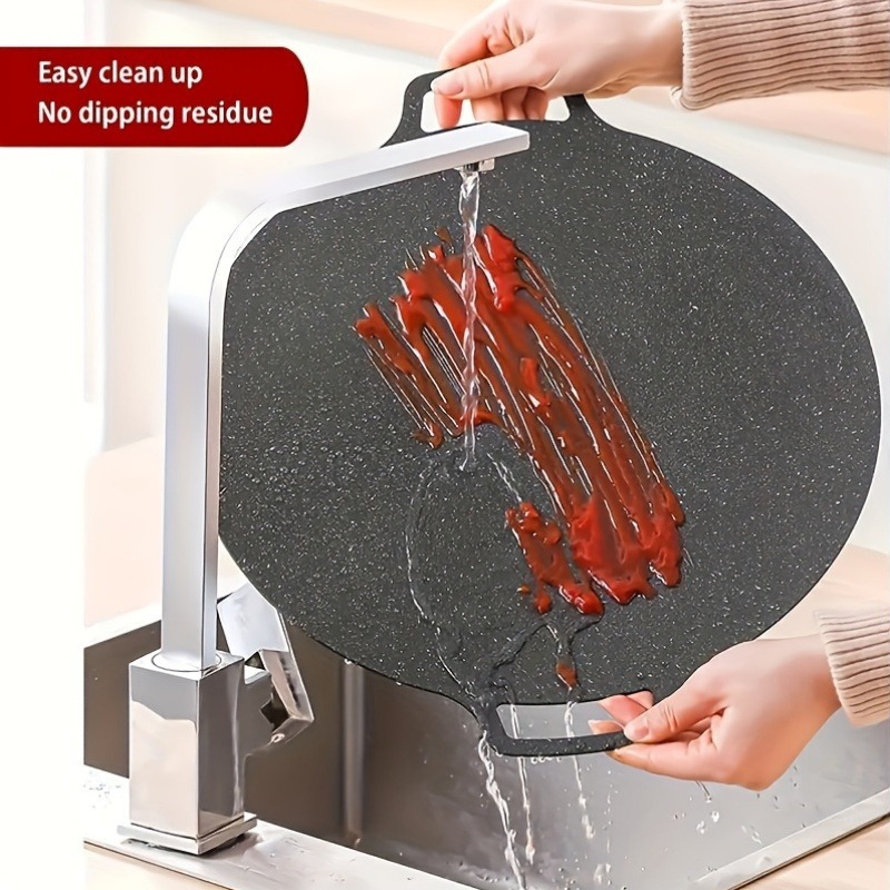1pcs Cast Iron Outdoor Grill P - Kitchen Baking Tray Organiser ulasan dan harga