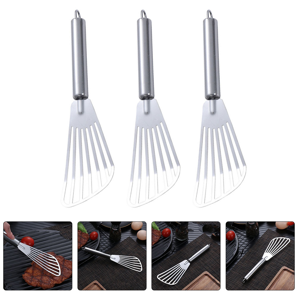 3pcs Stainless Steel Spatula F - Kitchen Baking Products ulasan dan harga
