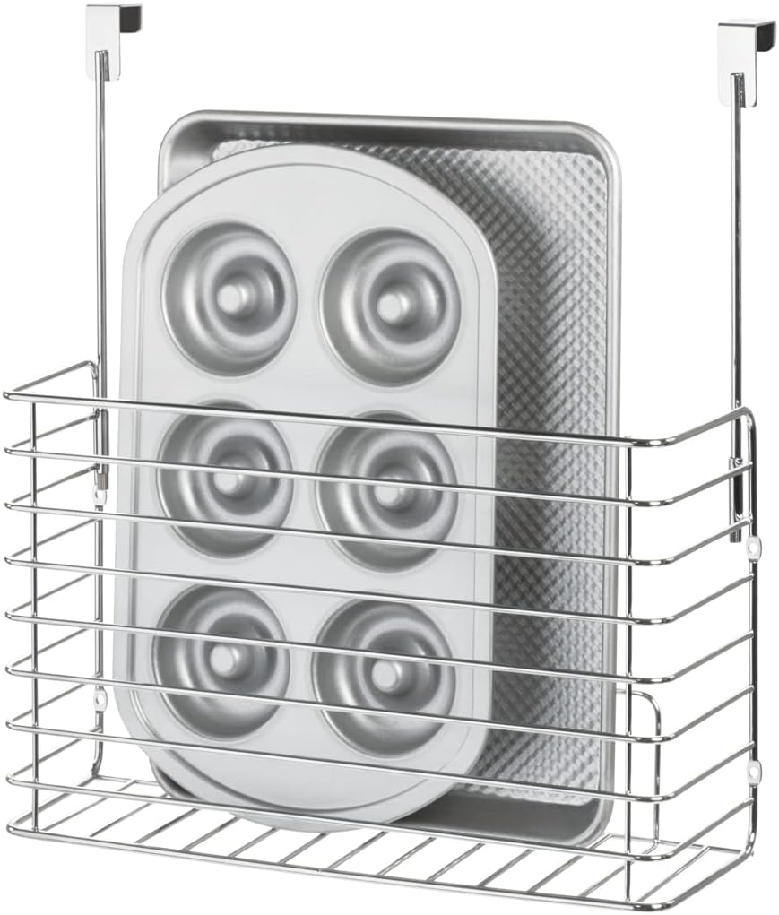 Metal Over the Cabinet Kitchen - Kitchen Cabinet Baking Sheet Organizer ulasan dan harga