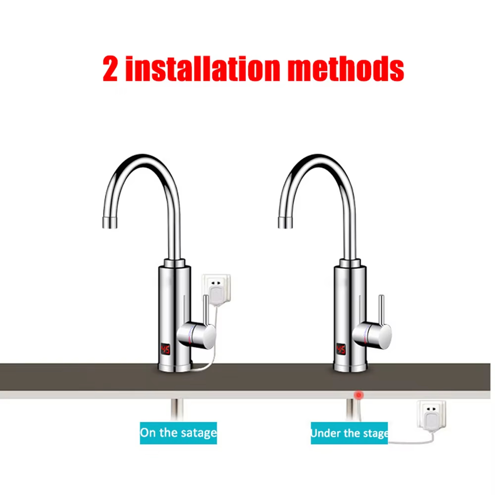 220V Electric Water Heater Tan - Kitchen Baking Mixer ulasan dan harga