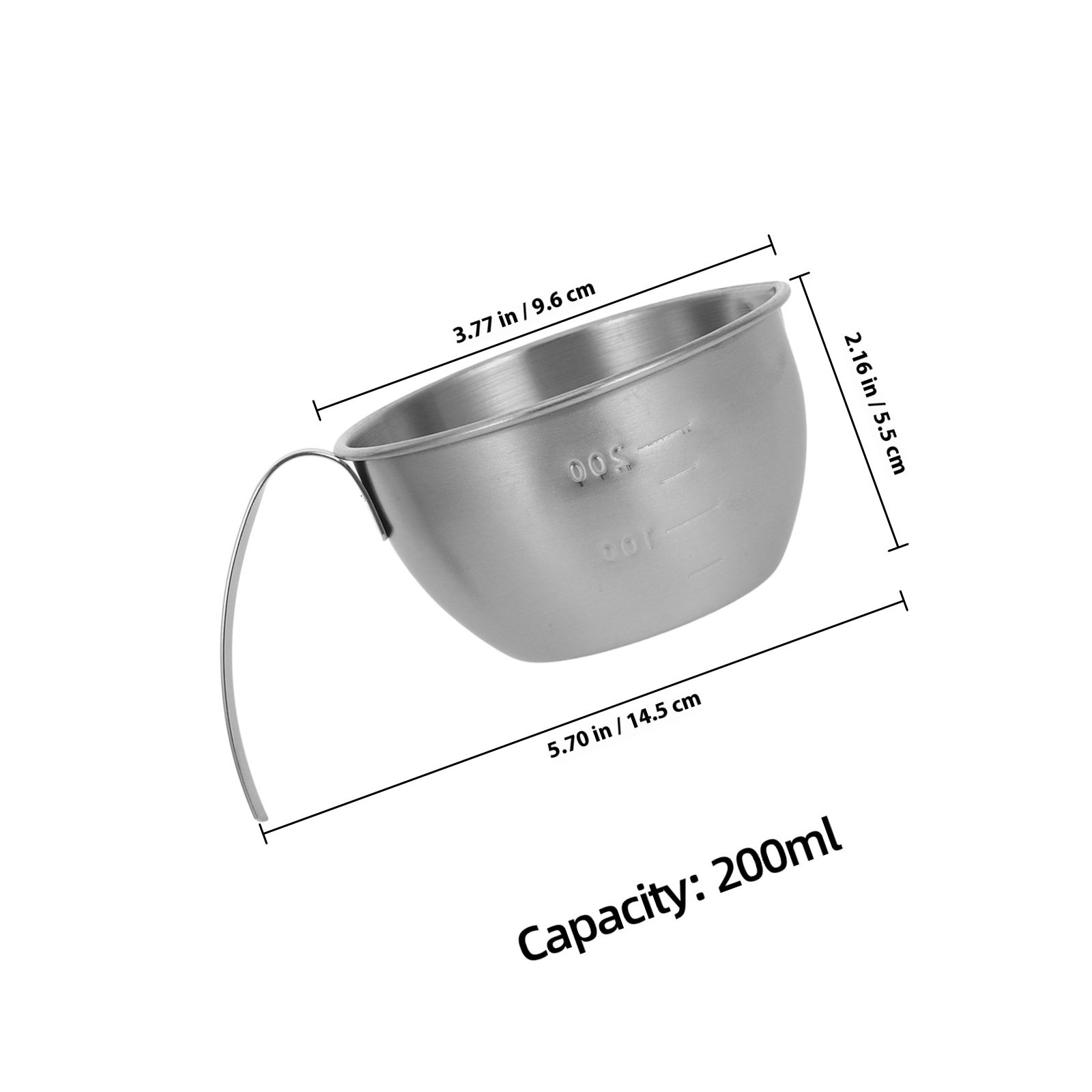 200Ml Stainless Steel Cooking  - Kitchen Baking Cooking ulasan dan harga