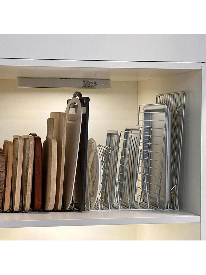 Kitchen Storage Rack Iron Art  - Kitchen Baking Pan Organizer ulasan dan harga