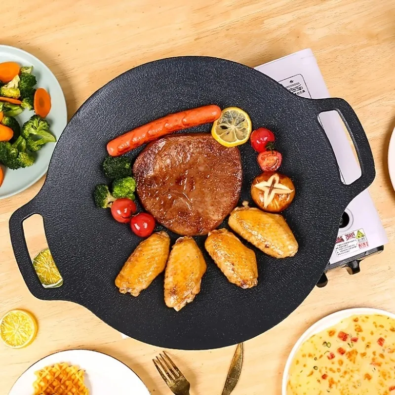 Non-Stick Roasting Korean BBQ  - Kitchen Baking Tray Organiser ulasan dan harga