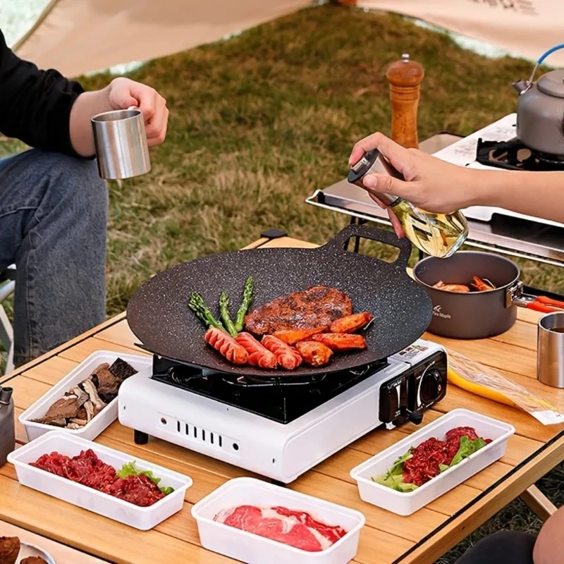 Non-Stick Roasting Korean BBQ  - Kitchen Baking Tray Organiser ulasan dan harga