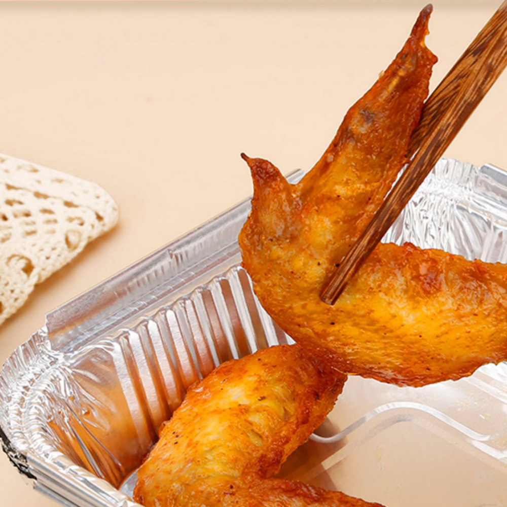 20CM Air Fryer Aluminum Foil P - Kitchen Baking Tray ulasan dan harga