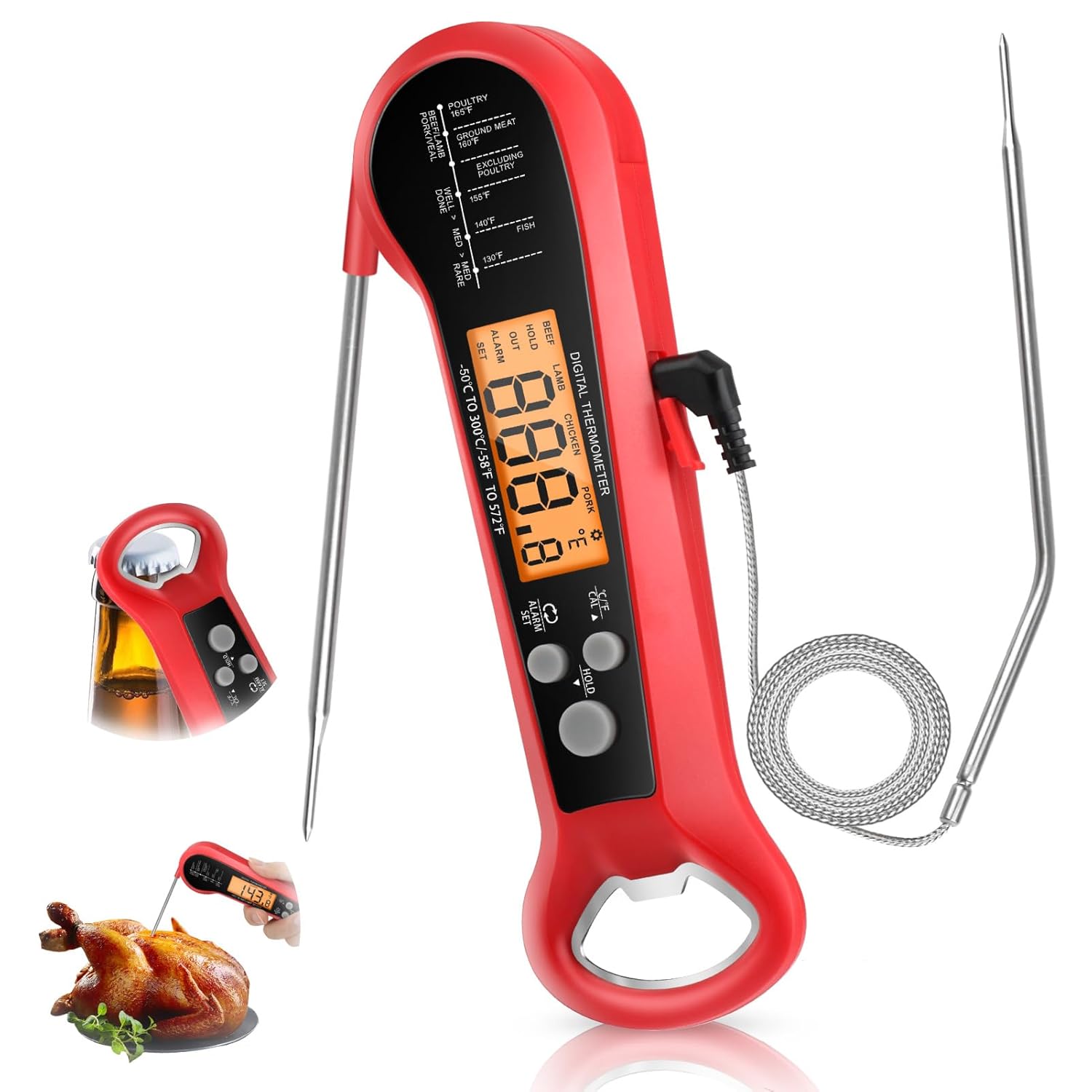 Long Cable Professional Meat T - Kitchen Equipment For Baking ulasan dan harga