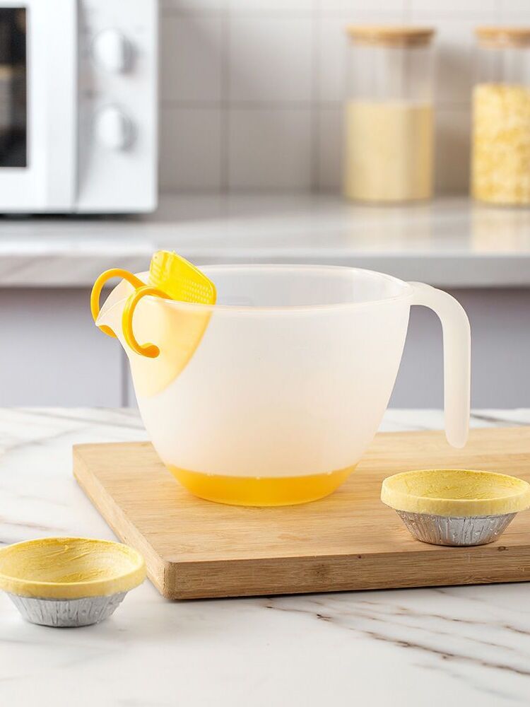 Kitchen Egg Liquid Filter Bowl - Kitchen Baking Mixer ulasan dan harga